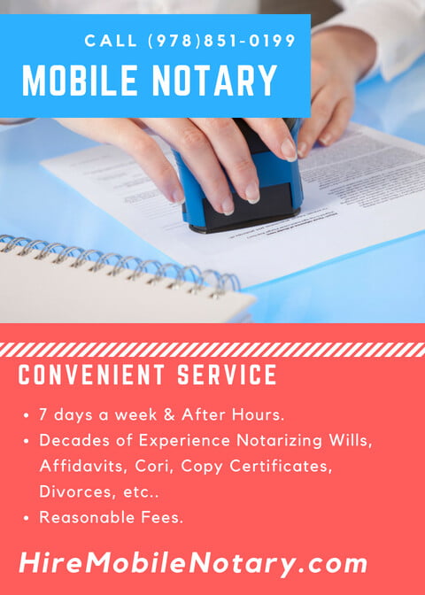Call Mobile Notary Near Me